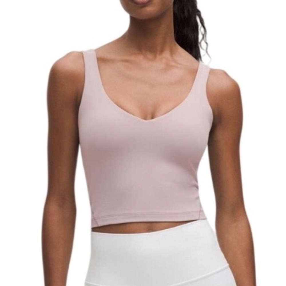 Lululemon Align Tank Top *Light Support, A/B Cup, Mauve Grey, Size 12